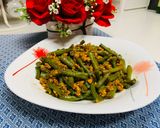 Foto langkah ke 5 dari resep Tumis kacang ca ayam.
