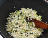 Foto del paso 7 de la receta: Risotto de calabacín y queso de cabra