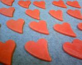 A picture of step 5 of Strawberry Chocolate Cookies for Valentine's Day.