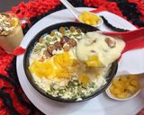 A picture of step 2 of Jackfruit smoothie bowl.