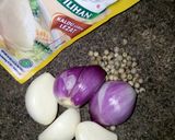 Foto langkah ke 2 dari resep Bola-bola tahu rambutan>#mie bodong.