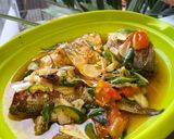Foto langkah ke 5 dari resep Bandeng Lado Mudo - Bandeng Cabe Hijau.