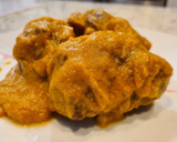 Foto del paso 8 de la receta: Rabo de ternera en salsa de chirivías, pimientos y zanahorias