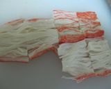 A picture of step 2 of Stewed Crab Sticks and Cabbage with Sesame Seeds.