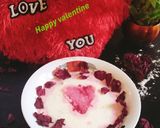 A picture of step 3 of Rose kheer ❤️❤️❤️❤️🌹❤️🌹❤️🌹❤️.