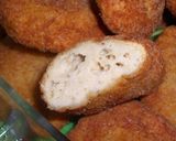 A picture of step 8 of Fried Soybeans and Chicken Nuggets.