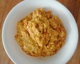 A picture of step 5 of Paneer bhurji.