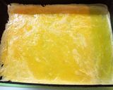 A picture of step 2 of Flowers for Bento - Ham and Egg Roses - An Easy Bento Item.