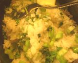 A picture of step 2 of sunshine 's lime rice.