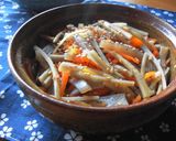 A picture of step 5 of Salted Kimpira Side Dish.