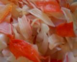 A picture of step 2 of Texas crab salad.