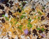A picture of step 2 of Kale chane ki bhel.