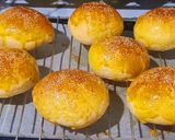 Hình bước làm 6 của món Hamburger trứng