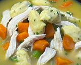 A picture of step 25 of Chicken soup with dumplings.