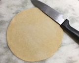 A picture of step 8 of Capsicum Corn stuffed Wheat Flour Tacos.