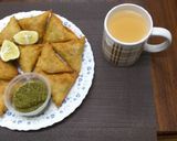 A picture of step 6 of Vegetable Samosas# authors marathon.