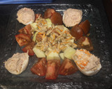 Foto del paso 10 de la receta: Ensalada de huevos rellenos y latas
