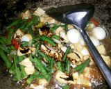 Foto langkah ke 3 dari resep Oseng tahu,kacang dan telur puyuh.