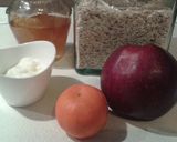 A picture of step 1 of Apple snack for babies and toddlers.