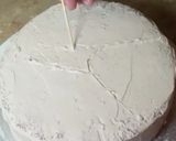 A picture of step 8 of Chocolate theme cake.