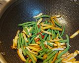 四季豆炒豆干的食譜步驟4照片
