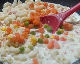Foto langkah ke 3 dari resep Sup Krim Macaroni Schotel.