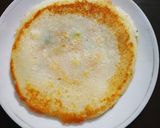 A picture of step 4 of Stuffed rawa utappam.