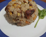 Foto del paso 7 de la receta: Arroz en sartén con cerdo, zanahoria y maíz tierno