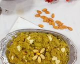 A picture of step 4 of Lauki ka Halwa.