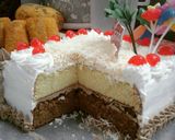 Foto langkah ke 5 dari resep Birthday Cake Special.