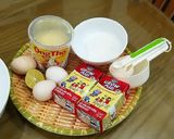 Hình bước làm 1 của món Bánh caramen/flan