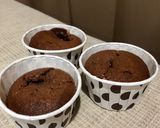 รูปขั้นตอนการทำที่ 4 ของ Cup Cake Nutella ลาวา โดย Air Fryer