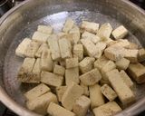 A picture of step 1 of Chilli Paneer !!.