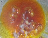 A picture of step 3 of Palm oil scrambled egg.