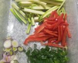 Foto del paso 1 de la receta: Wok de vegetales y carne