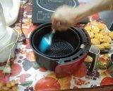 A picture of step 3 of Air Fryer Broken Wheat Patties / Dalia patties.
