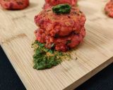 A picture of step 3 of Khichdi Tikki.