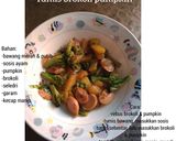 Foto langkah ke 4 dari resep Tumis Brokoli Labu Kuning.