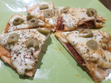 Pizza rellena TACOPIZZA (con tortillas para tacos)
