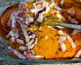 Foto del paso 3 de la receta: Calabaza 🎃 rellena de bacon ahumado 🥓