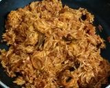 A picture of step 9 of Prawn Pulao.