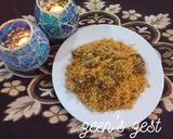 A picture of step 5 of Dahi ki Tahari.