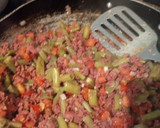 Foto del paso 2 de la receta: Carne Molida con ejotes a la mexicana