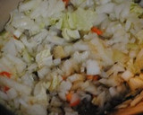 A picture of step 3 of Dry Curry (with Lots of Chinese Cabbage).