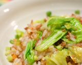 A picture of step 5 of Spring Cabbage & Ground Pork Fried Rice.