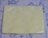 A picture of step 2 of Cheese Danish with Cheese Sheet.