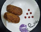 A picture of step 7 of Raw banana cutlet.