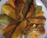 صورة لخطوة 3 من وصفة كسكس اوبربوشة الشعير تجي 🍅😋 تشهي