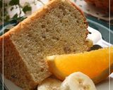 A picture of step 15 of So Refreshing! Fragrant Banana and Orange Chiffon Cake.