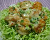 A picture of step 9 of Lots of Green Onions! Our Family's Shrimp with Mayonnaise.
